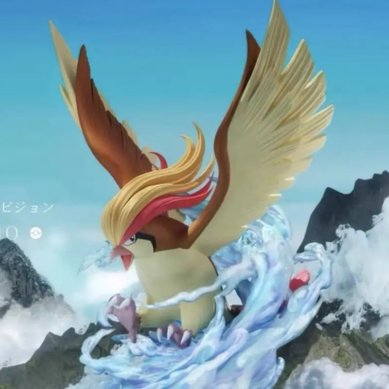 In Stock 1/20 Pidgeot Pidgey Anime Figures Pidgeotto Figurine Pvc Statue Collection Room Decoration Model Custom Toys Gifts