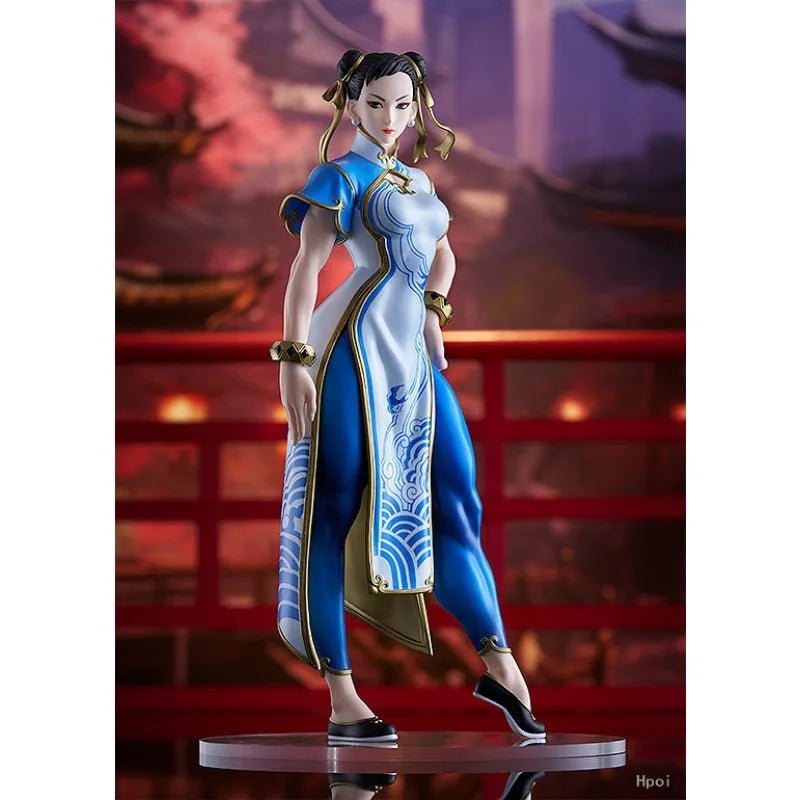 GSC Original POP UP PARADE Street Fighter 6 Series Chun-Li\Juri Not Movable Figure Statue Model Toys Ornaments Gifts Fo Boys