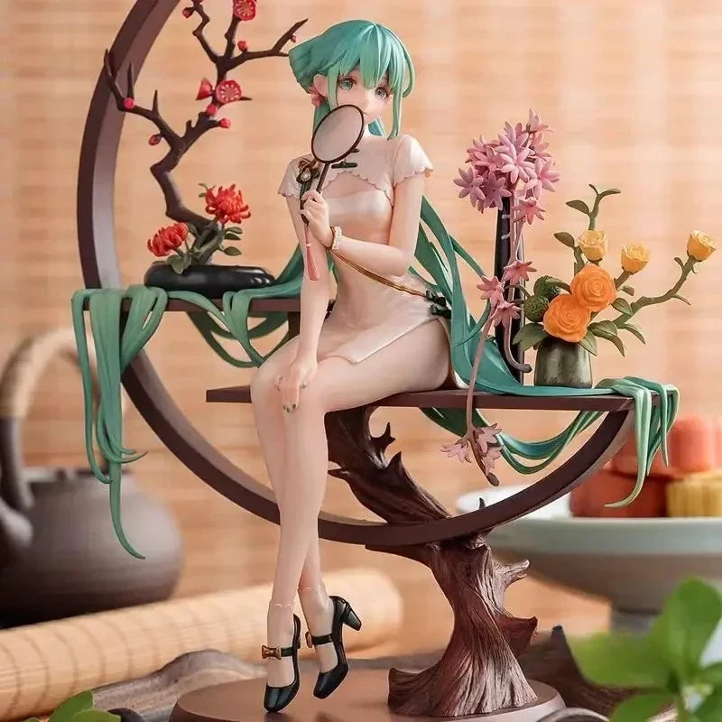 In Stock  25cm Myethos 1/7 Hatsune Miku Piapro PVC Action Figure Toy Collection Model Gift Action Figure Toy