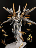 ZZA Blue Flame Snow Maiden Mecha Modell1/100 Guochuang Farbwechsel-PuppeLegierung Skelett Bausatz Figur Ornament, Premium Geschenk