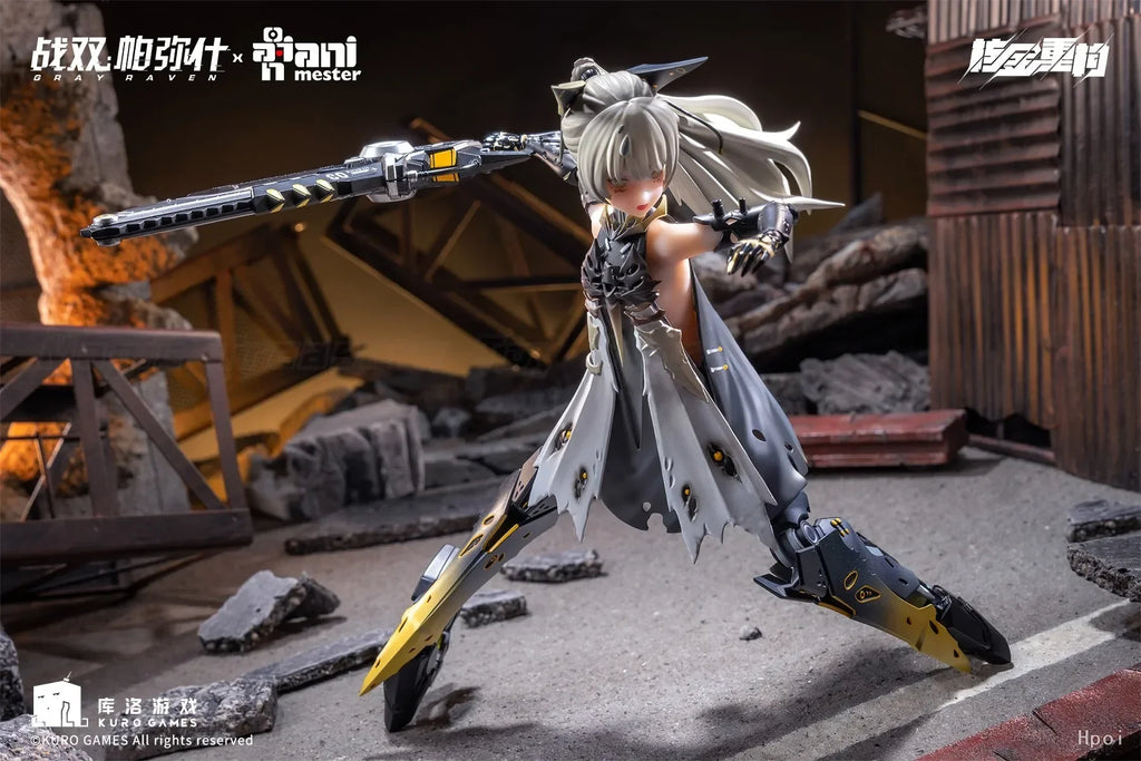 【MT】Original Nuclear Gold Reconstruction AniMester GRAY RAVEN: PUNISHING Qi Shi·Pulse Brilliant Meteor 1/9 Action Figure Model