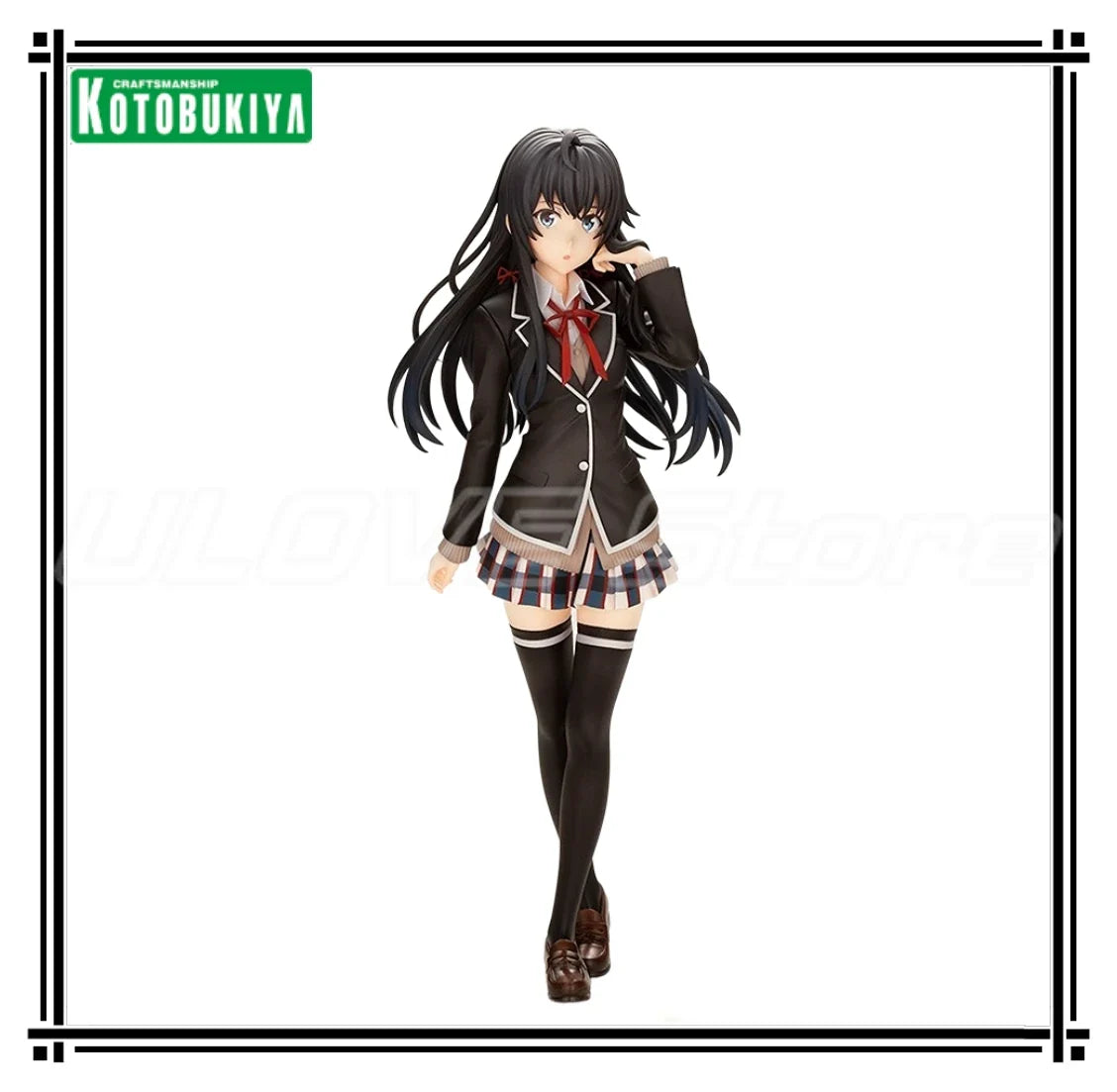 In Stock Original Kotobukiya My Teen Romantic Comedy SNAFU Yukinoshita Yukino Anime Figures Models Collection Gifts Toys