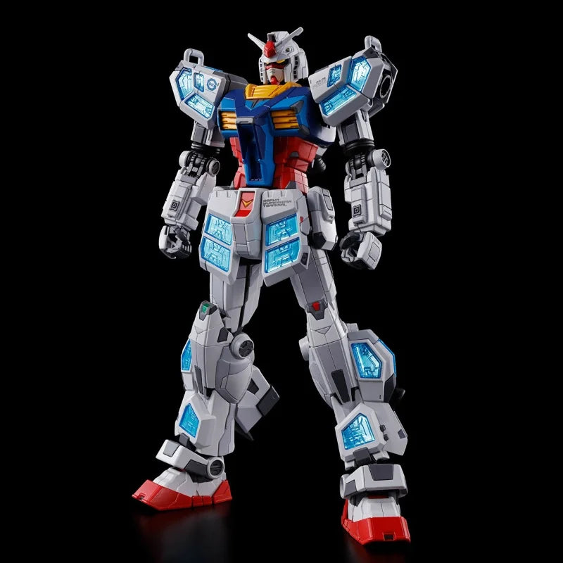 BANDAI SPIRITS Original in Stock RX-78F00/E Gundam 1/144 EX-001 G.L.R.S.S Feather Unit Anime Cartoon Assemble Model Kit