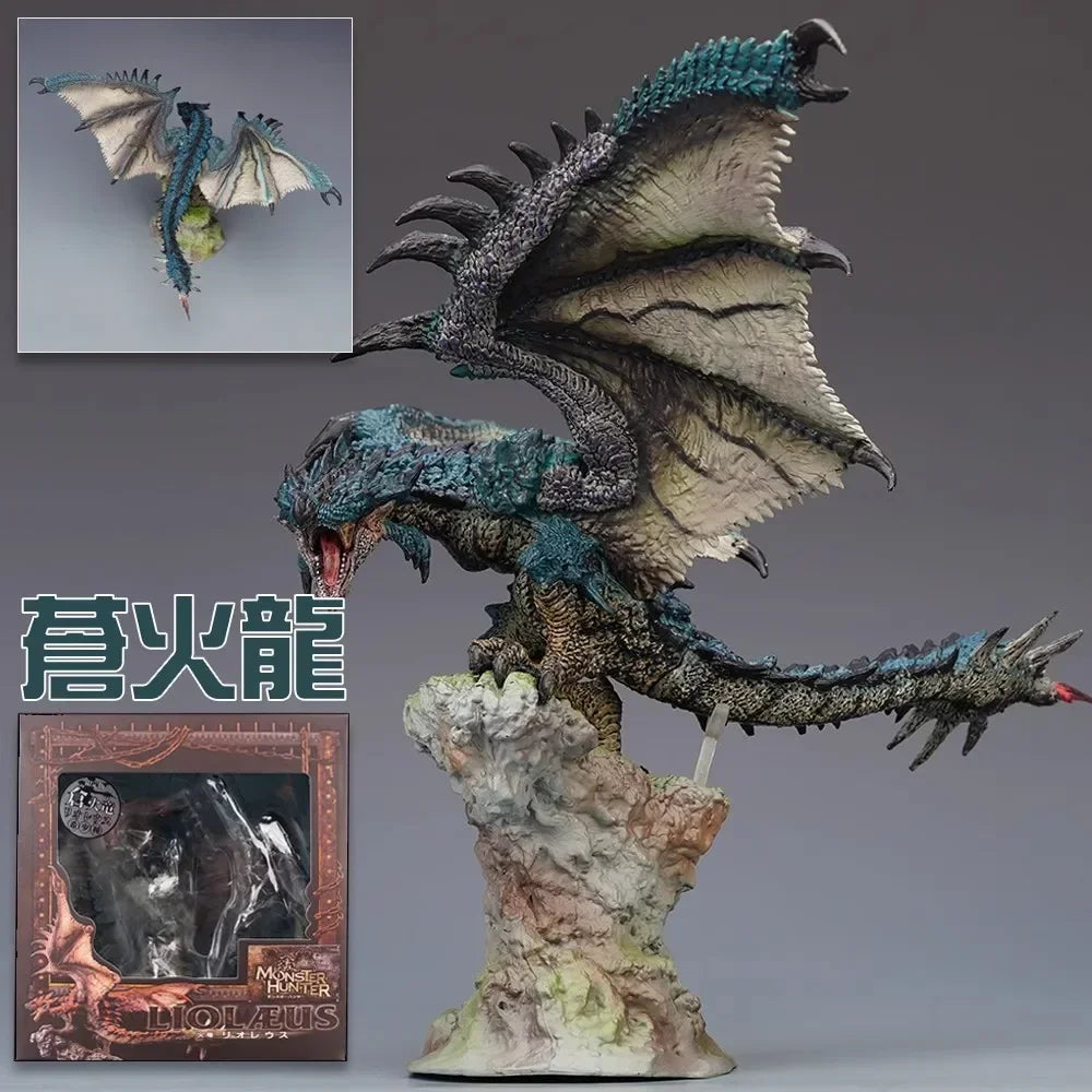 CFB Monster Hunter 4 Gore Magala Anime Figure Capcom Figure Builder Creator's Model Black Eclipse Wyvern Action Figure Doll Toys