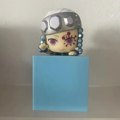 Japanese Bandai Genuine Scale Model Demon Slayer Q Edition Series Model Kamado Tanjirou Nezuko Action Figure Toys
