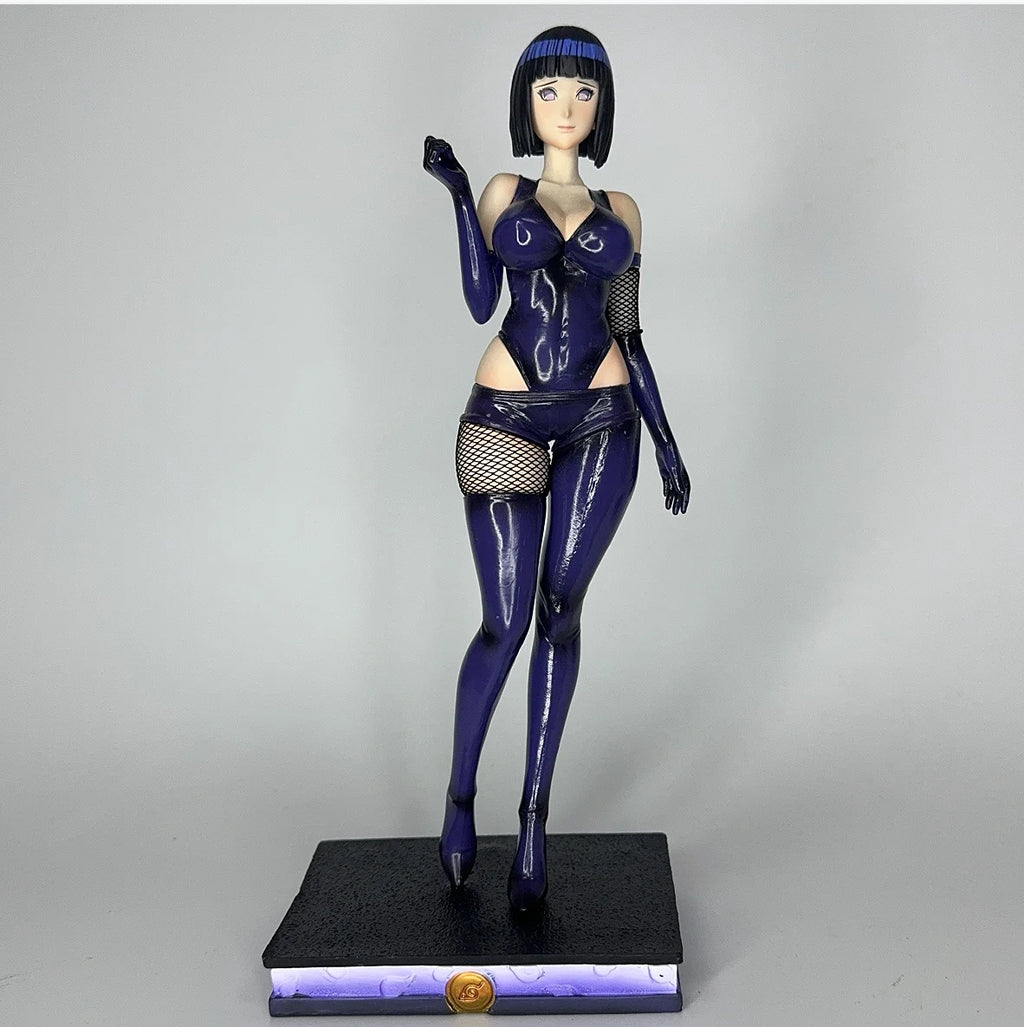 Naruto Anime Pretty Girl Jiaoying Hinata - Double Headed Surrounding Statues Handmade GK Model Ornament Wholesale