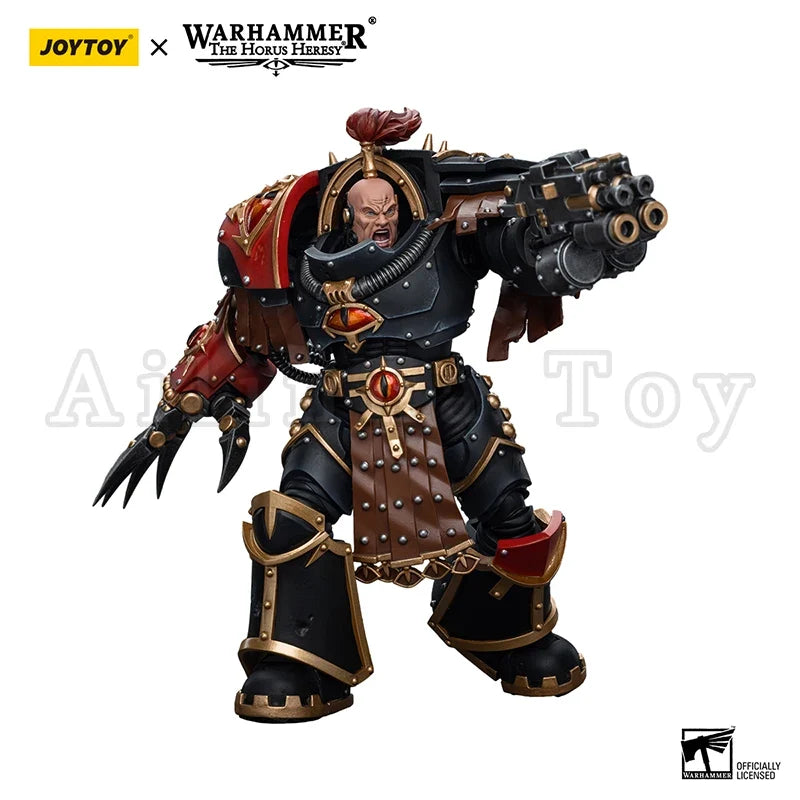 JOYTOY 1/18 Action Figure The Horus Heresy Sons of Horus Ezekyle Abaddon First Captain of the XVlth Legion Anime