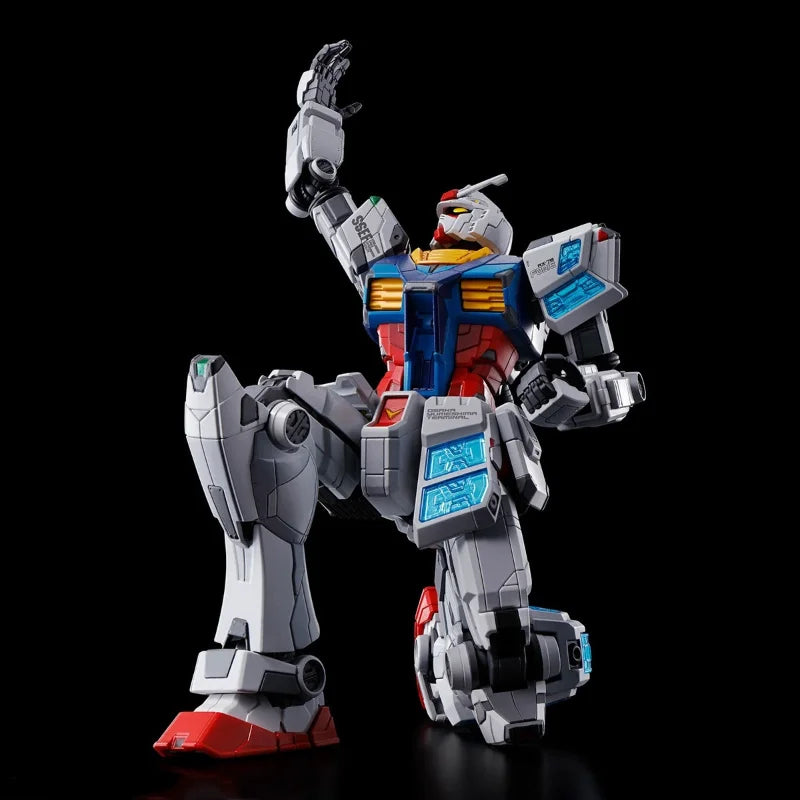 BANDAI SPIRITS Original in Stock RX-78F00/E Gundam 1/144 EX-001 G.L.R.S.S Feather Unit Anime Cartoon Assemble Model Kit