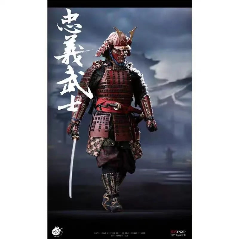 POPTOYS Original The Last Samurai 1\6 Series Loyalty and Righteousness Warrior Action Figure Model Toys Ornaments Gifts for Boys