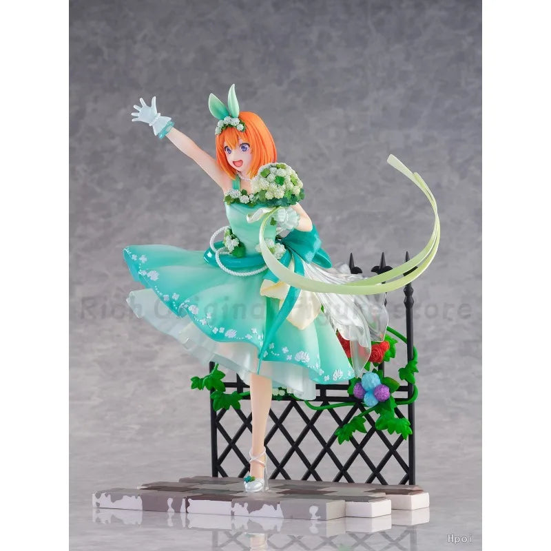 SSF The Quintessential Quintuplets Nakono Yotsuba -Floral Dress Ver 26.1cm 1/7 Anime Characters Model Figures Collection Holiday