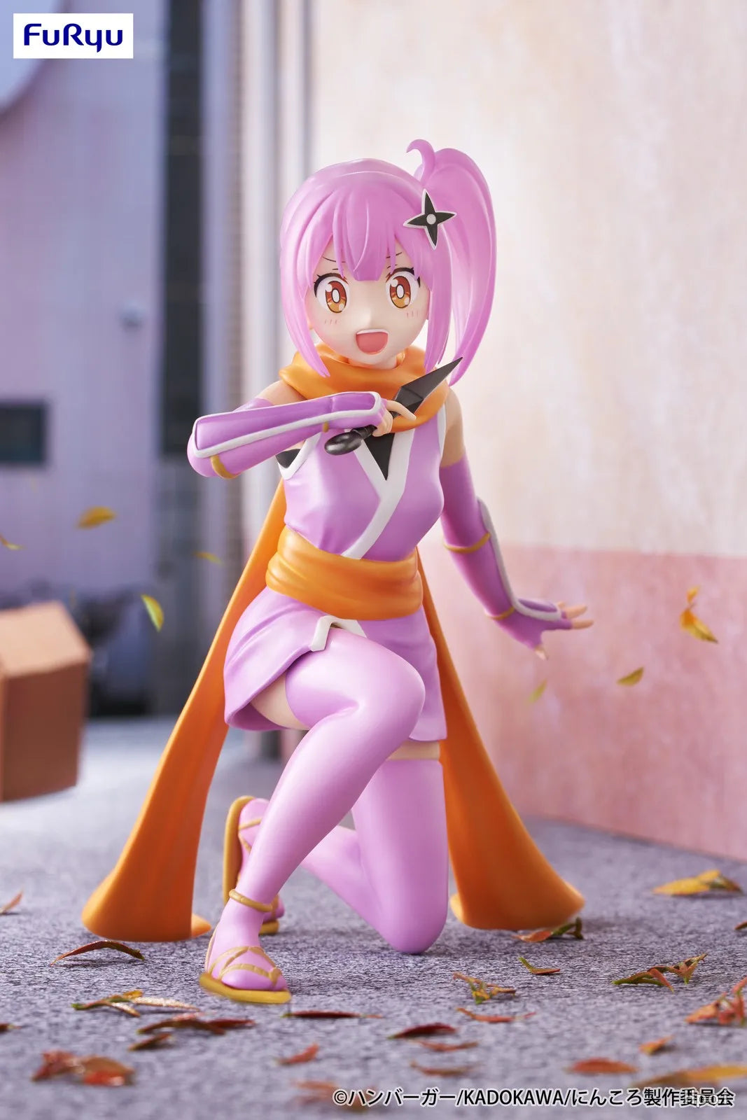 In Stock FuRyu Trio-Try-iT Konoha Koga Satoko Kusagakure Desktop Cute Doll Anime Action Figure Toy Gift Model Collection