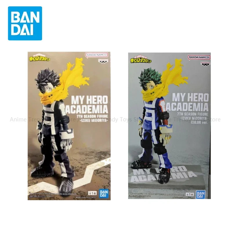 In Stock Original BANDAI BANPRESTO Izuku Midoriya Deku Anime 7th SEASON Action Figure PVC Model Collection Doll Gift WY