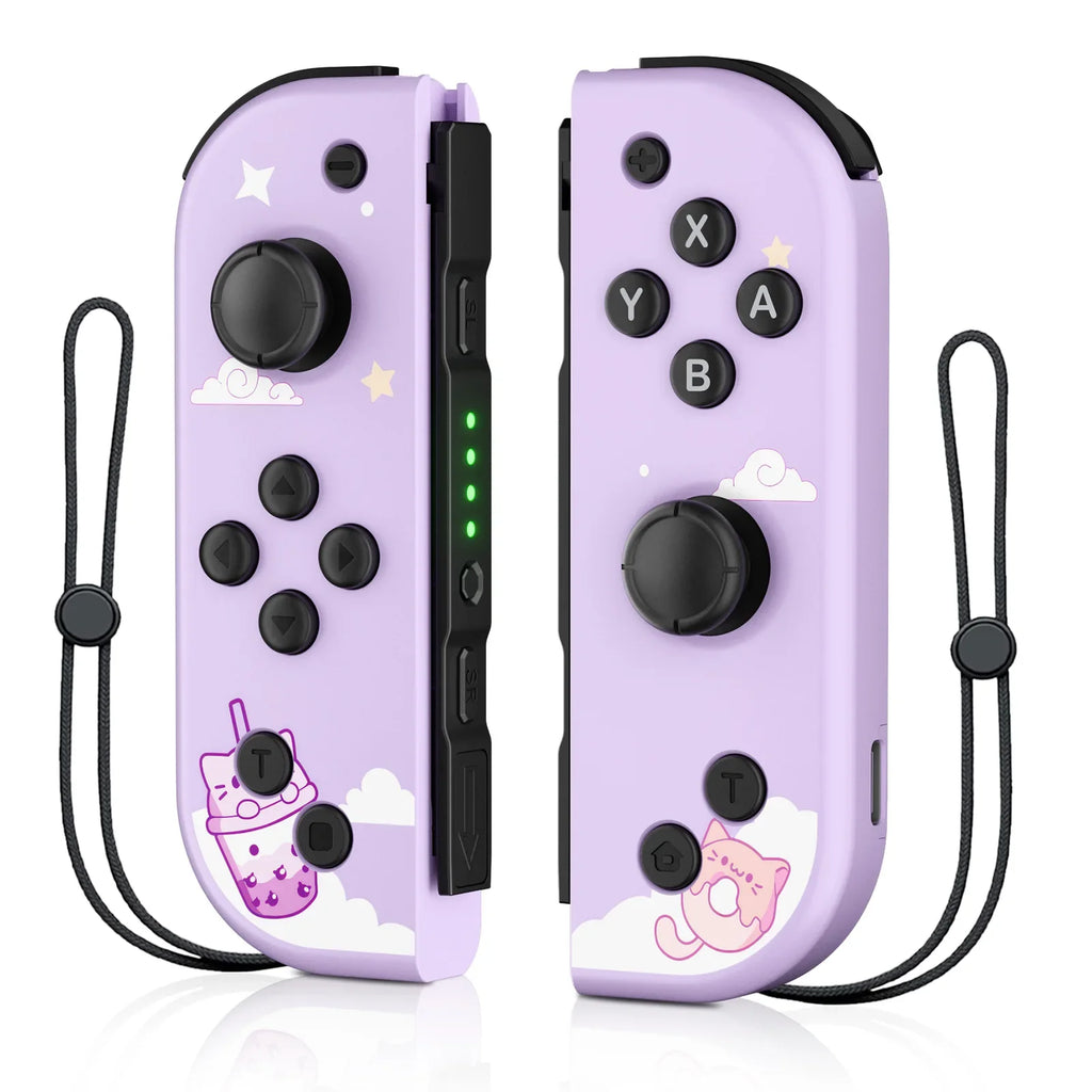 Mini Joypad For Nintendo Switch/Ios/Android/Pc Gamepad For Remote Controller With Wake-Up Function Motion Control/Dual Vibration