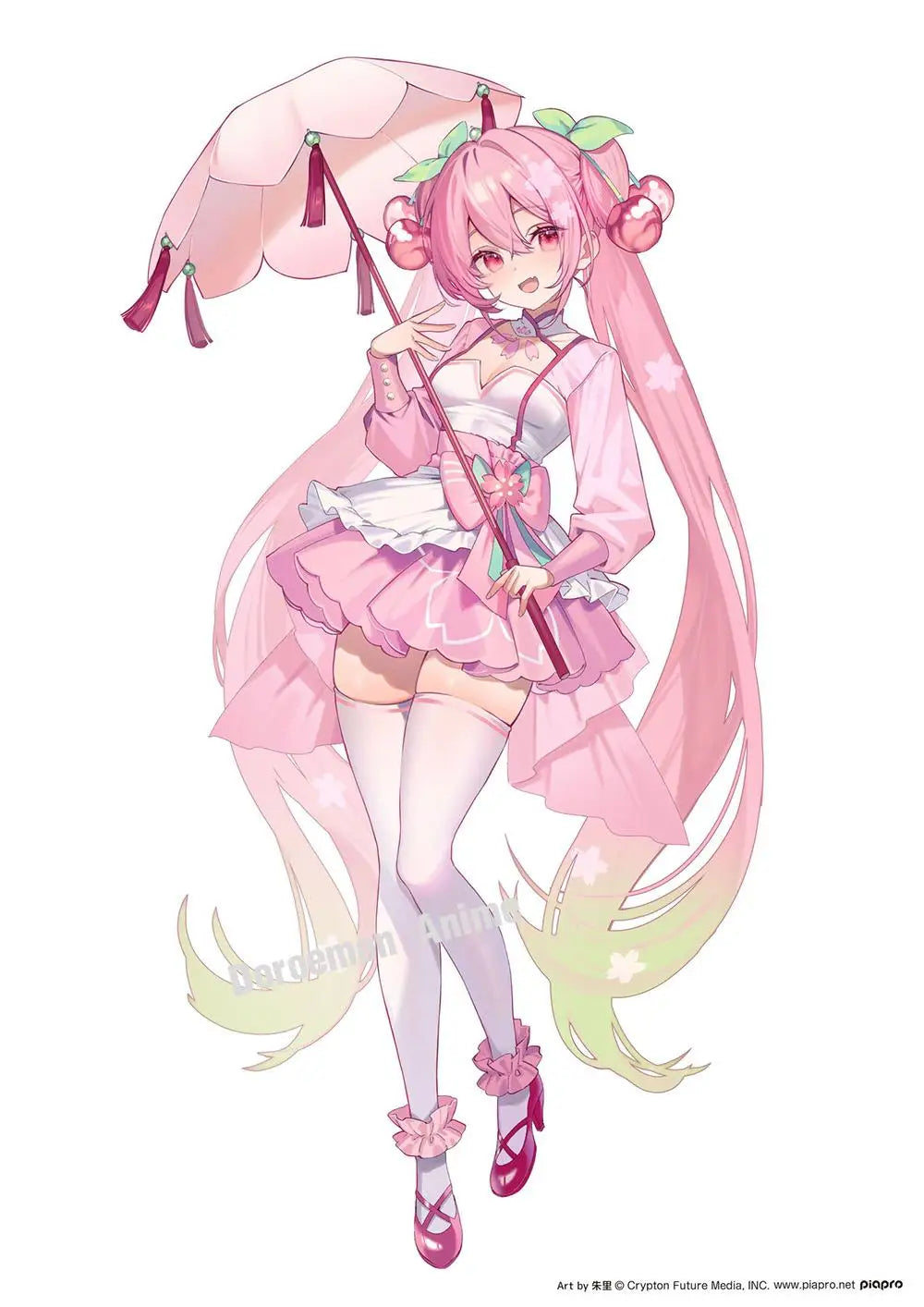 Pre-Order Original Taito Artist Masterpiece Hatsune Miku Sakura Sakura Dress Ver. Kawaii Miku Girl Figure Table Decoration Model