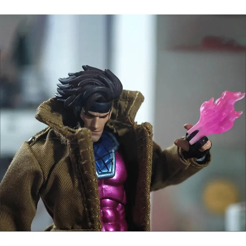16.5cm Ct Toys Gambit Mafex 131 Figure Shf X-Men Action Figure Pvc Statue Desktop Ornament Model Toy Customized Birthday Gift