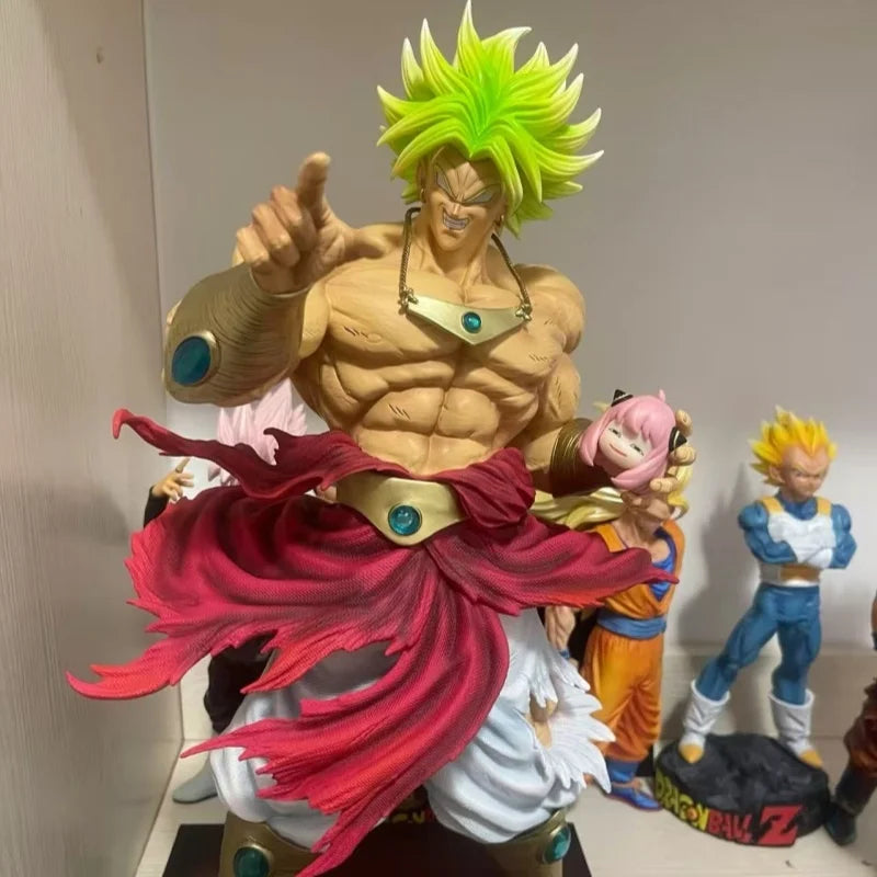 In Stock Jt&Ck Toys 50cm Dragon Bal Anime Figure Super Saiyan Broli Figure Pvc Statue Collection Model Room Decoration Gift Toy