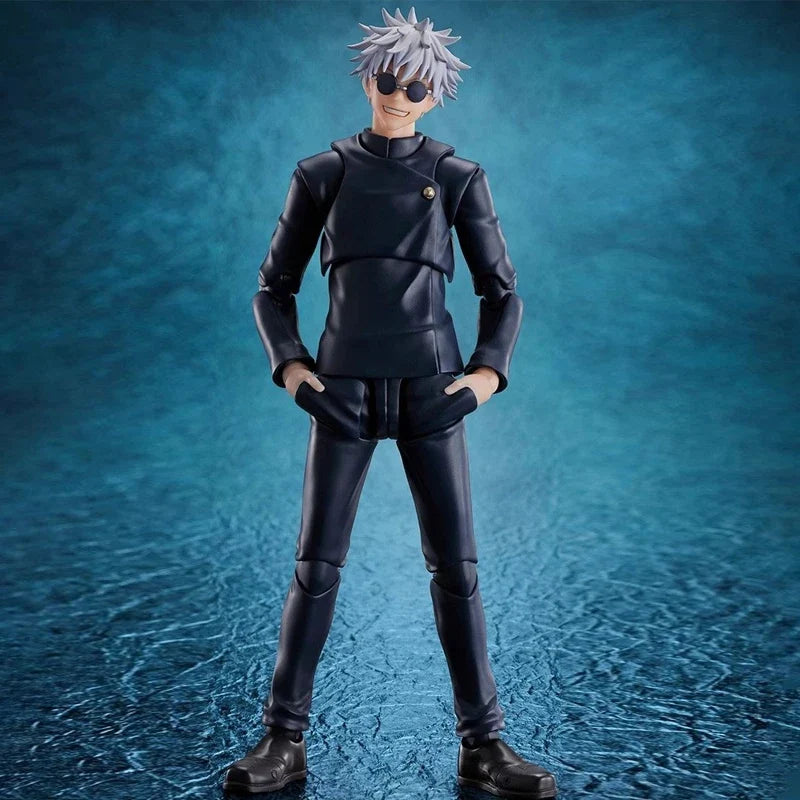 In Stock BANDAI SHF Jujutsu Kaisen Satoru Gojo Suguru Geto Jujutsu High School Action Figure Original Toys Collection Model Gift