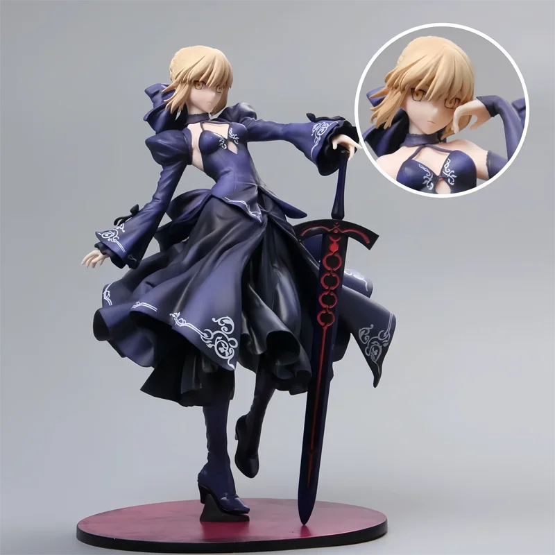 13cm Fate/Grand Order Altria Pendragon Anime Figure Fate/stay night Saber Alter Action Figure Collectible Model Doll Toys Gifts