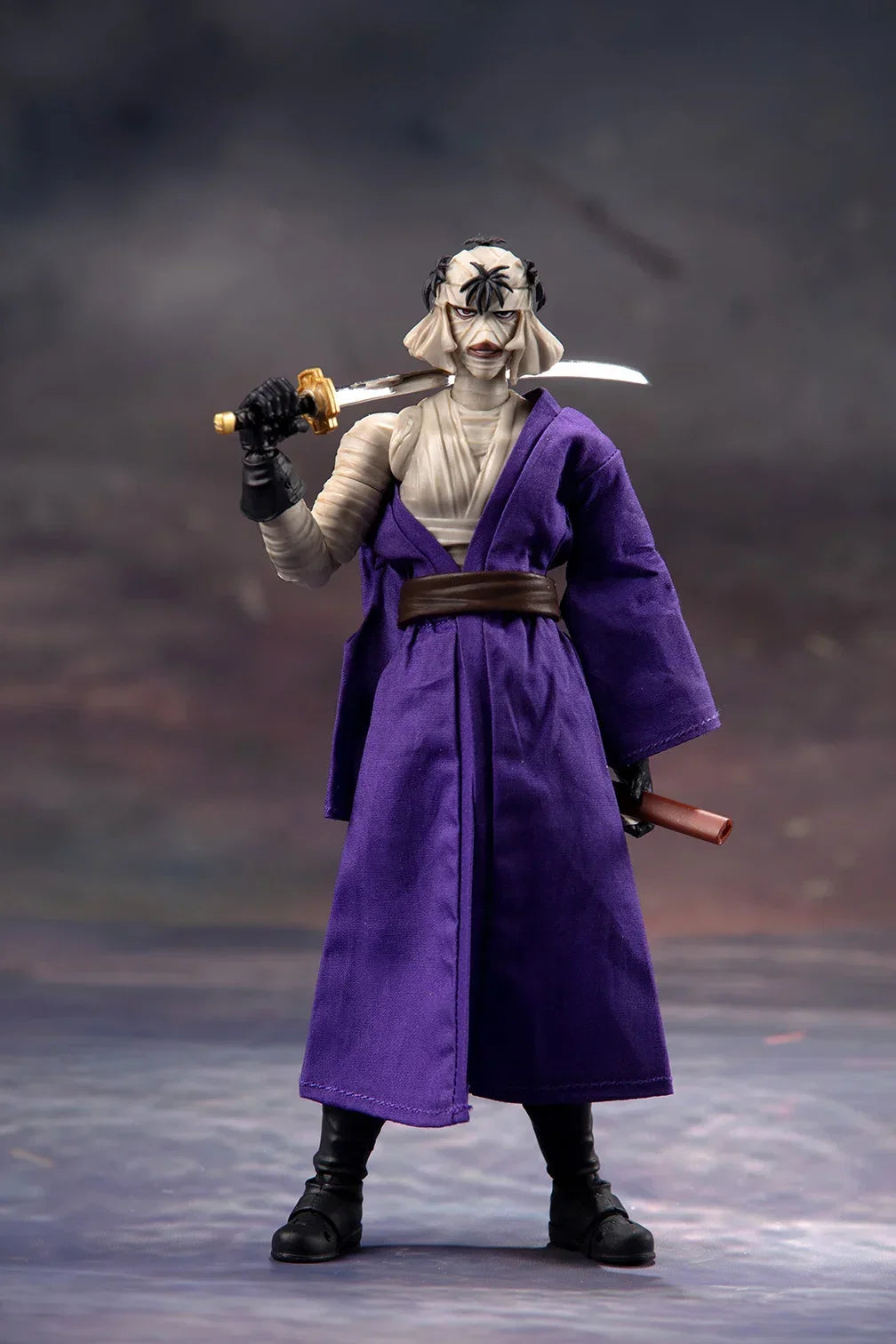New Dasin GT Model Rurouni Kenshin HIMURA KENSHIN Himura SHF 1/12 Red / Blue/ 2nd Release PVC Action Figure Anime Model Toy