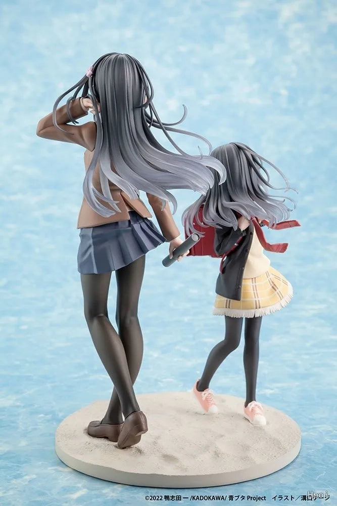 Original in Stock KADOKAWA KDcolle Sakurajima Mai and Red School Bag Girl  Figures Model Toy Gift Collection Ornament