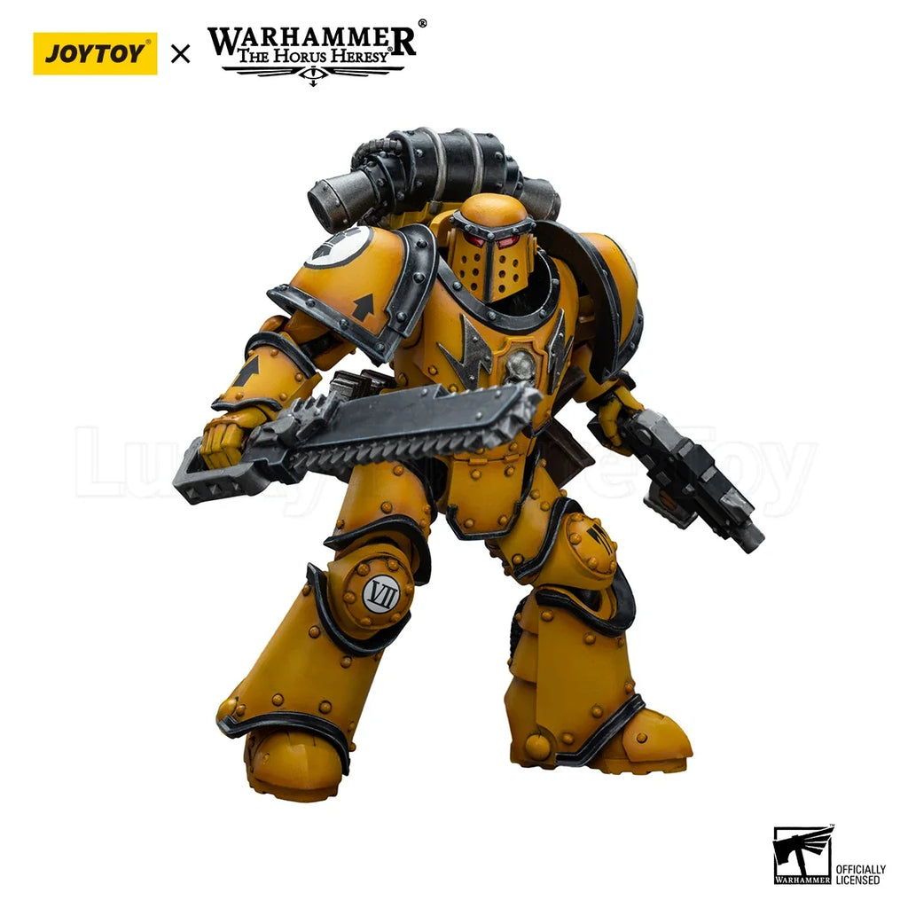 【Original】JOYTOY 1/18 Action Figure Warhammer 40K Imperial Fists Legion Chaplain Consul  Mklll Despoiler Legionaries Model Toy