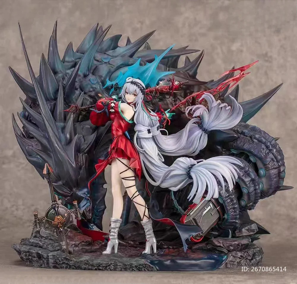【Pre Sale/Customization】Arknights Skadi The Corrupting Heart Game Character Sculpture Action Figurals Statue Figures Collectible