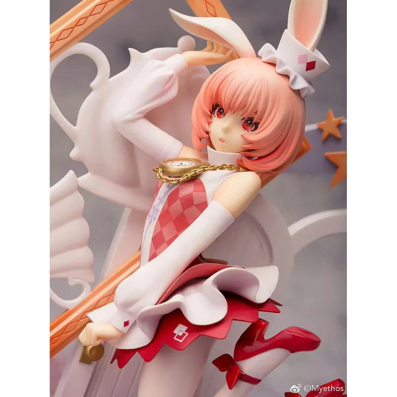 In Stock Original Genuine Myethos FairyTale Another WHITE RABBIT 1/8 Alice in Wonderland Toy Models of Surrounding Figures
