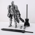 9L3D Lucky13 Silver Knight Robot Action Figure Dummy13 with Giant Sword T13 Multi-Jointed 3D Printed Collectible Toy Titan13