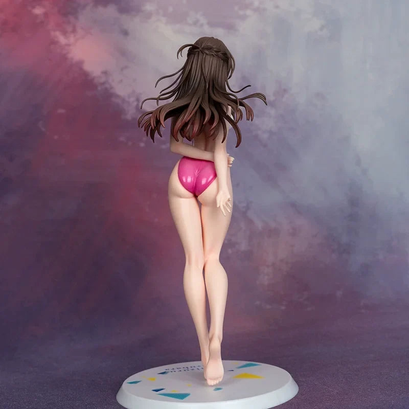 【New】25cm Rent A Girlfriend Qianhe Mizuhara Swimwear Anime Figure Kanojo Okarishimasu Ichinose Action Figure Model Toy Sexy Gift