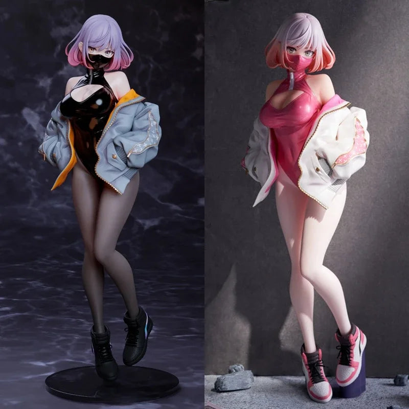 2025 Astrum Sneaker LUNA Figure - High-Slit Siren Pose Anime Figues, Detachable Face Gear & Dorm Decor Bundle