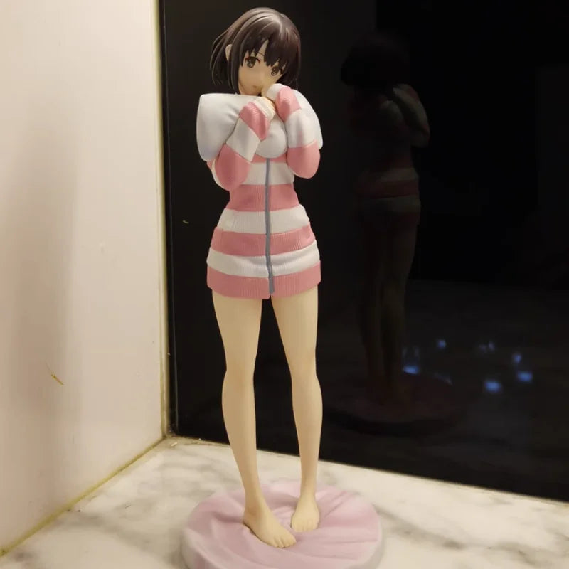 In Stock SEGA Luminasta Saekano The Movie Finale Megumi Kato Pajamas Ver Anime Figure Action Model Collectible Toys Gift