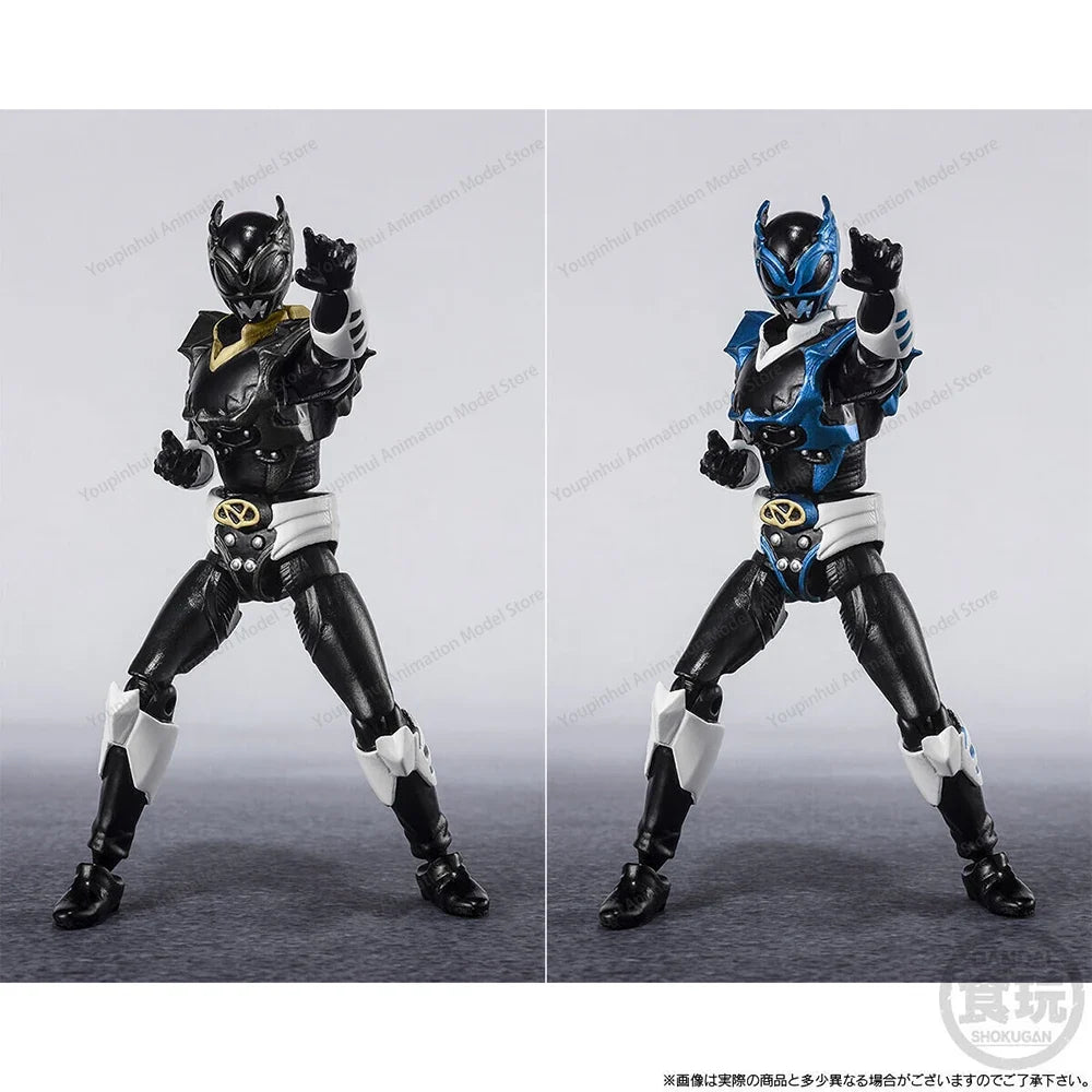 In Stock Original Bandai Shokugan: Shodo Super Denji Sentai Megaranger Collectible Model Toys Candy Toys Action Figures