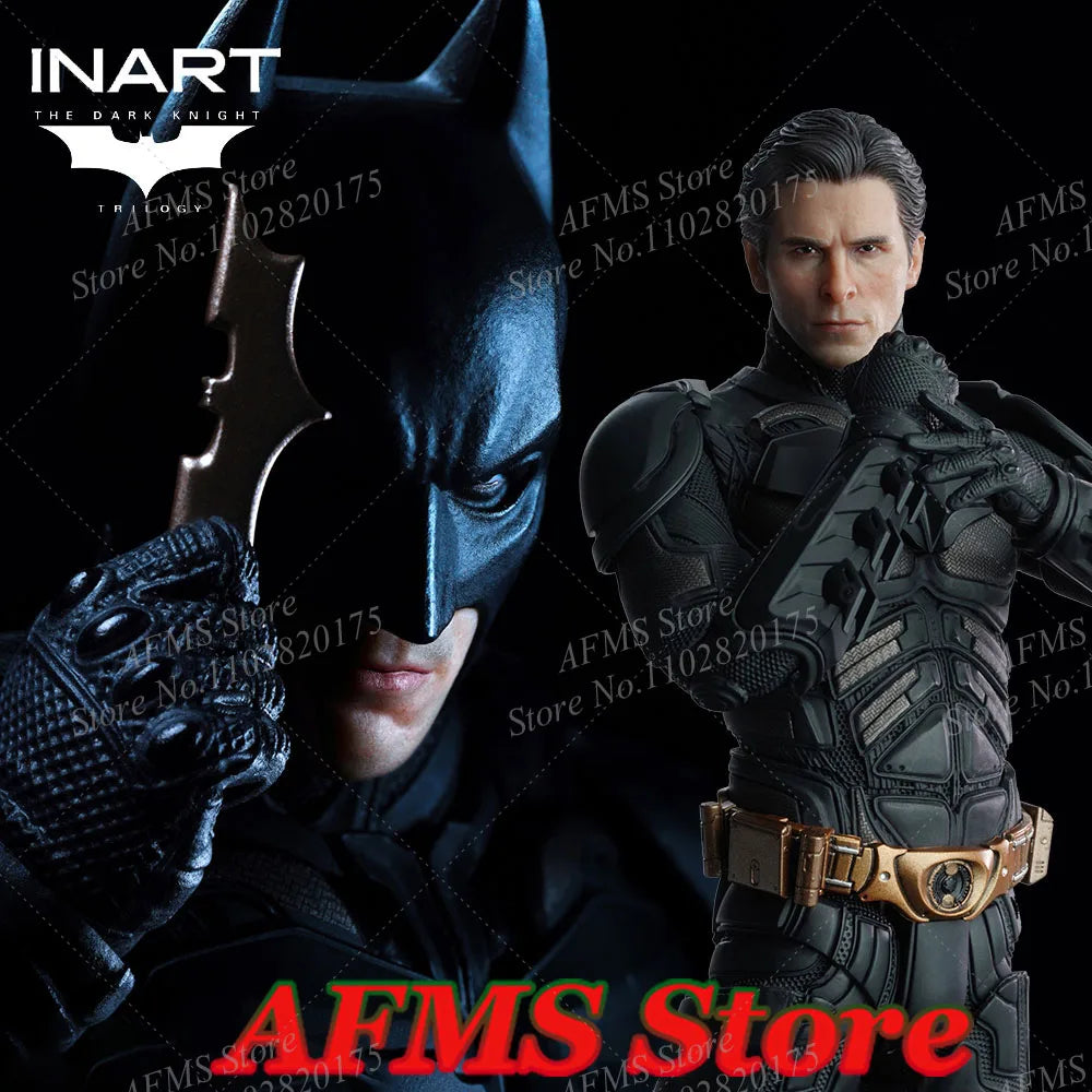 INART 1/12 Mann Soldat Bat Hero Christian Bale The Dark Knight Rises Eternal Fight Hero 6 Zoll Actionfigur Modell Kollektion