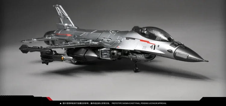 【Inventory】 DST01-002 F16 HighDrive Dream Star DST01-001 Slingshot Super Airplane Alloy Action Figure Transformed Gift with Box