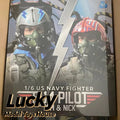 DID MA80182 1/6 TOM&Nick US Navy Fighter F14 Pilot Militär Actionfigur Spielzeug Zarte 12 Zoll Mann Soldat Modell Sammlung