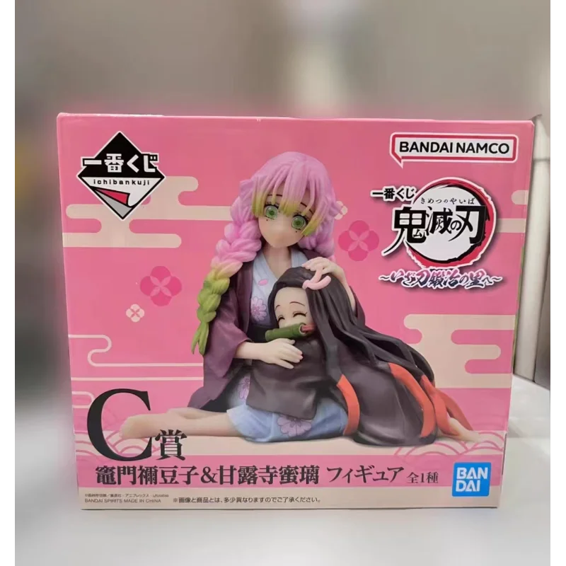 Auf Lager Original Bandai Banpresto Kimetsu no Yaiba Kanroji Mitsuri Anime-Charaktere Modellspielzeug Geburtstagsgeschenk Garage