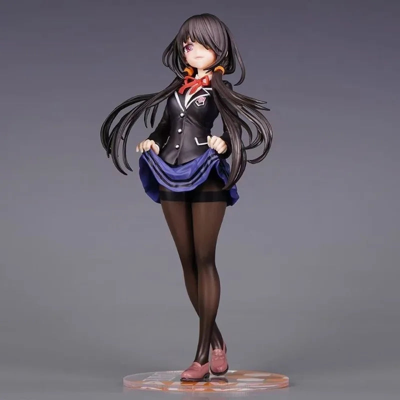 In Stock KO Kotobukiya Date A Live Kurumi Tokisaki School Uniform Figure Chinese Version Birthday Gift Model