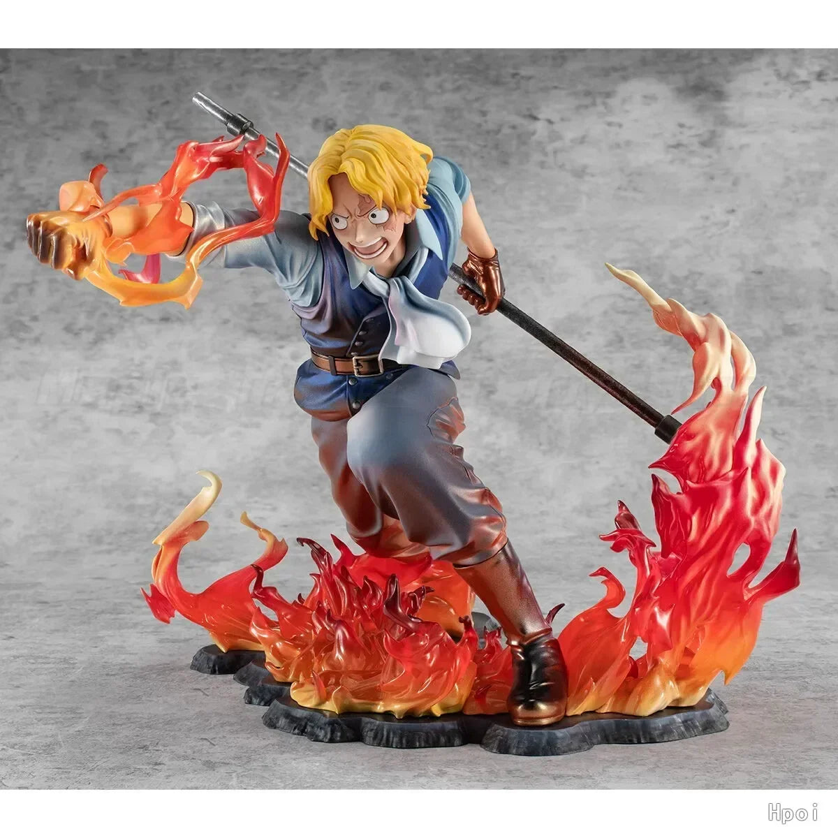In Stock Original MegaHouse POP "LE" Series One of Navigator Sabo ~ Fire Fist Inheritance Anime Doll Figure Model Toys Gifts