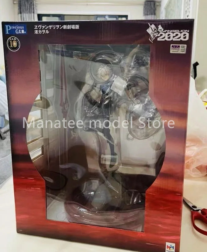 MegaHouse Original Precious G.E.M. Series Rebuild of Evangelion Kaworu Nagisa PVC Action Figure Anime Model Toys Gift