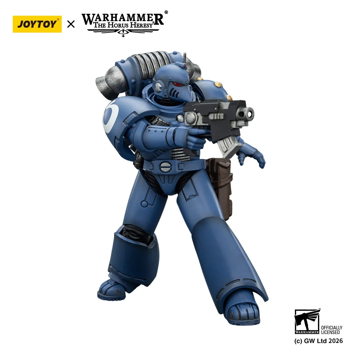 JOYTOY Warhammer 40K Ultramarines MKVI Tactical Legionary 1/18 Action Figure Toys Collection
