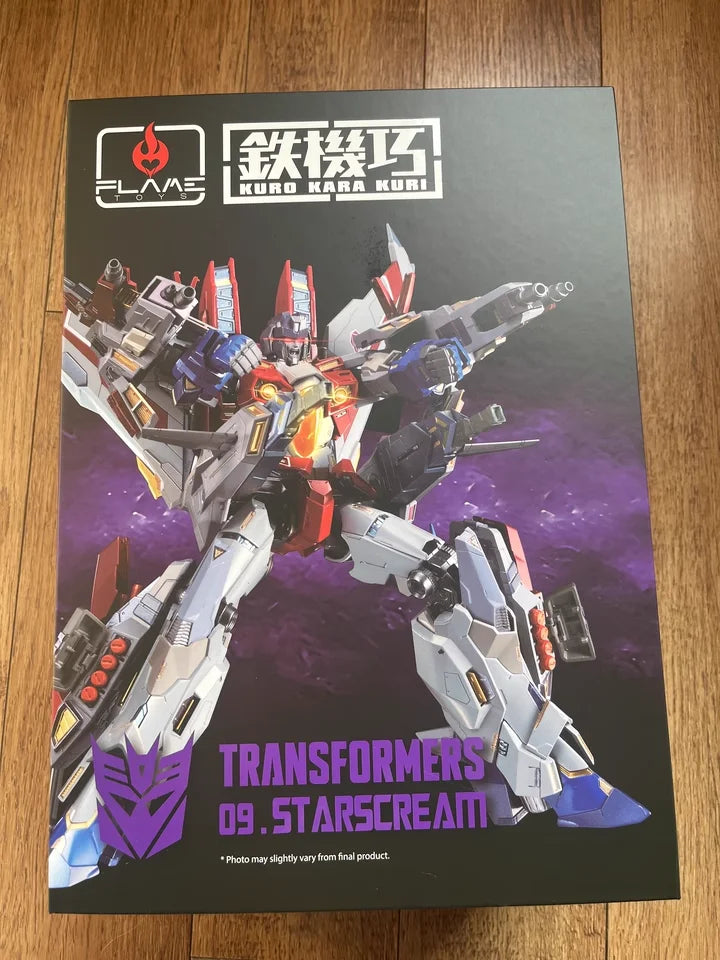 【In Stock】100% Original FlameToys Iron Machinery Transformation Toy IDW Red Spider Model Collection Gift