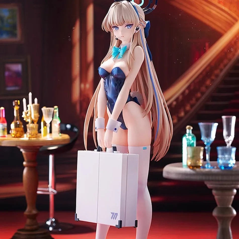 Blue Archive Asuma Toki Bunny Girl Anime Figure Customizable Model Statue Doll for Collection And Decoration