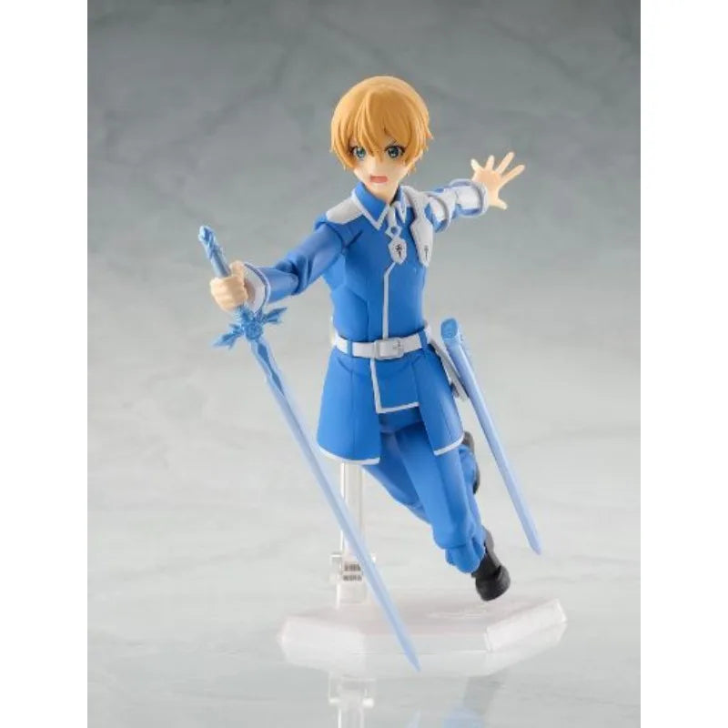 Max Factory Figma#441 Eugeo-145mm Movable Doll, PVC/ABS Material, SAO Alicization Style, All-Ages Action Figurine for Anime Fans