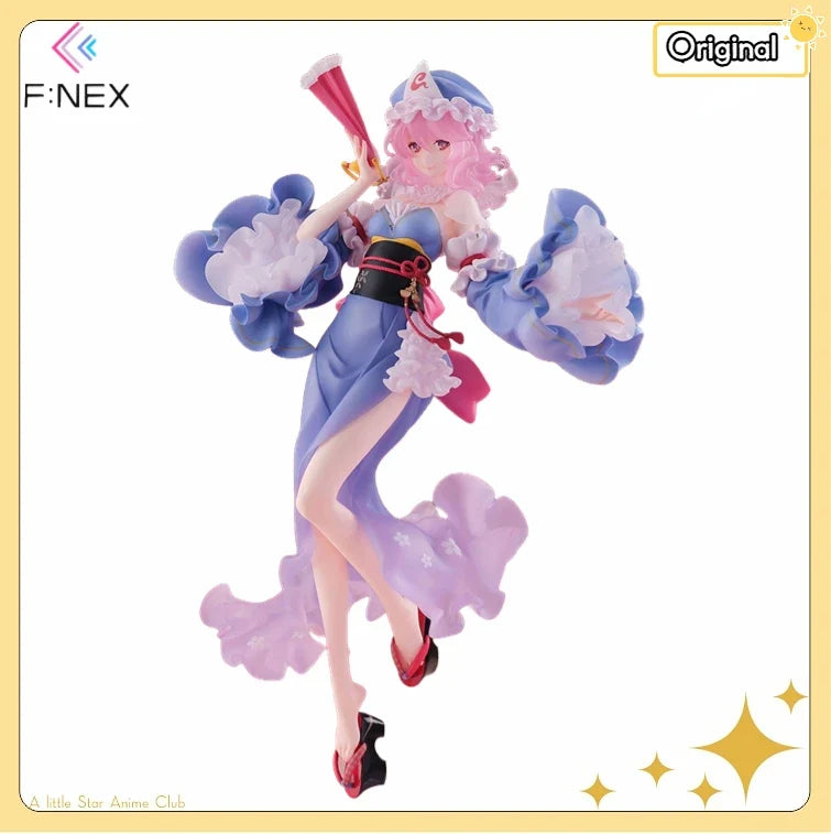 In Stock Original F:NEX Touhou Project Saigyouji Yuyuko 1/6 Scale Figure Ornament Collection