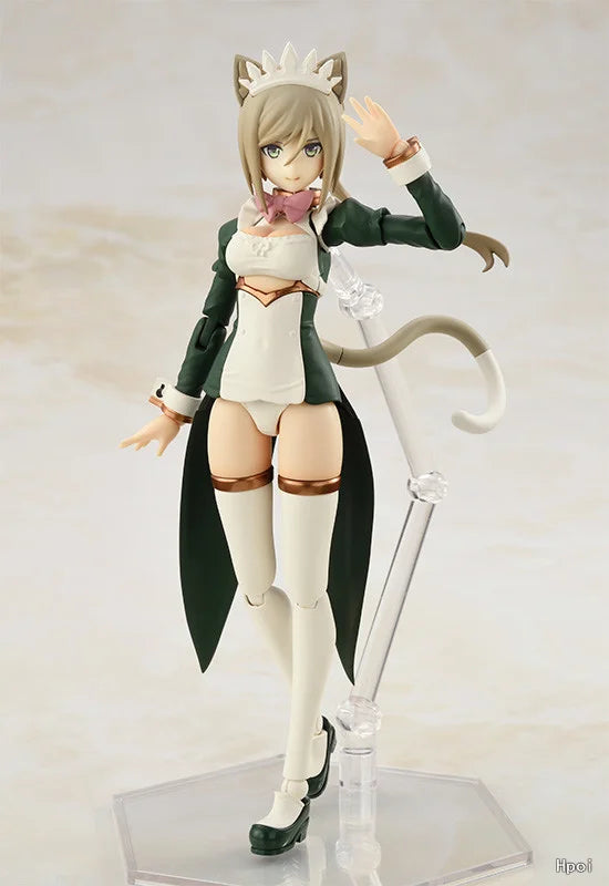 Original Max Factory PLAMAX GP-03A Sin Ji Maid Robot Anime Figure Model Toy Gift Collection