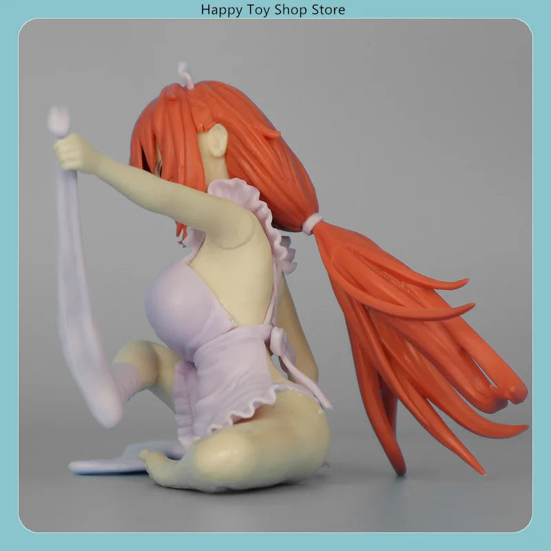 Brain Hole Student Council Michinoku Komaro 10.2cm School Uniform Sitting Pose Anime Figure Statue Desktop Decoration Gift