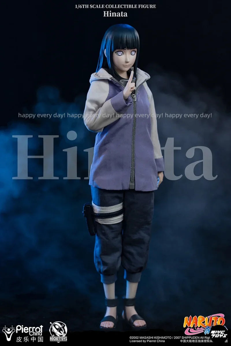 NEW in Stock RocketToys 1/6 Naruto Hinata ROC-006 Soldier Figure Lactoid Action Figure Collection Gifts