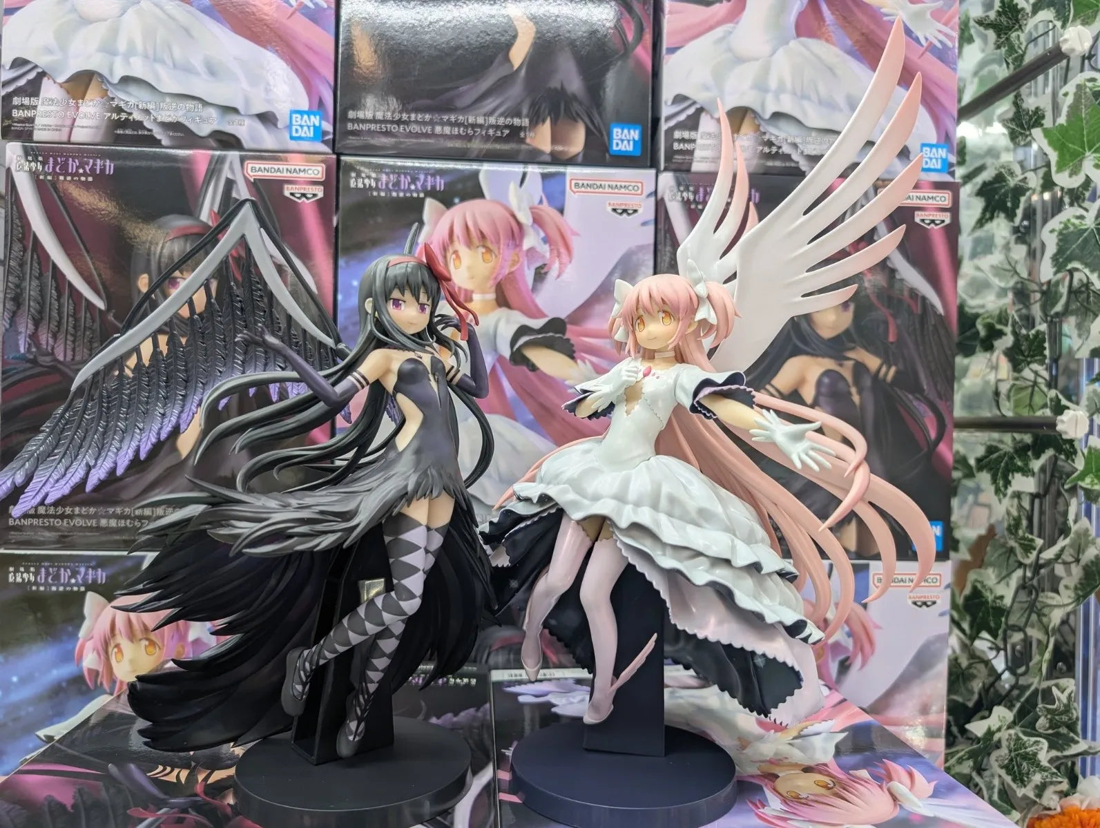 Original BANDAI BANPRESTO Akemi Homura Madoka Kaname Action Figure Toy Anime EVOLVE Puella Magi Madoka Magica The Rebellion Doll