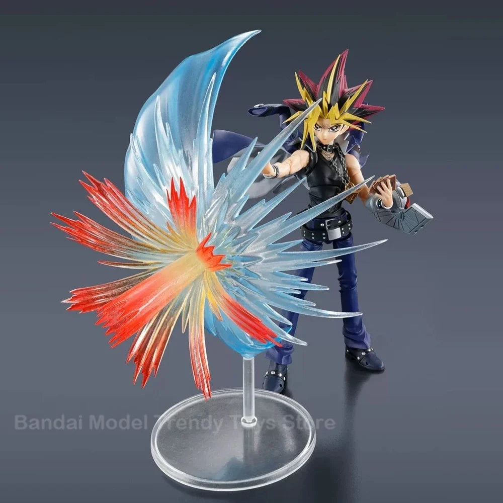 In Stock BANDAI S.H.Figuarts Yami Yugi Yu-Gi-Oh! Duel Monsters Pharaoh Atem Action Figure Model Original Toys Gifts Collecting