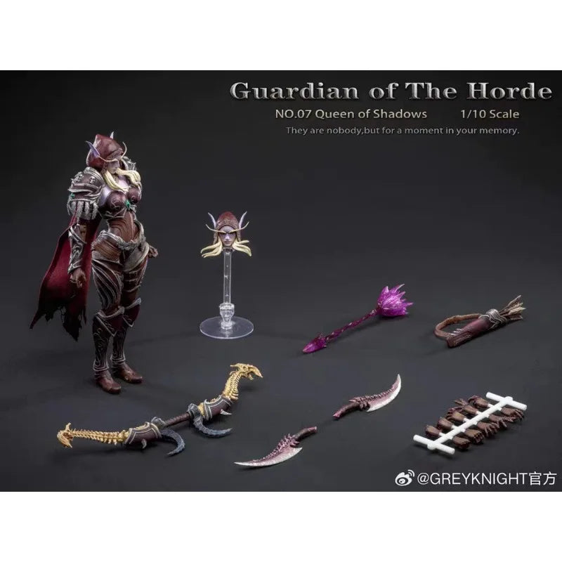 【IN STOCK】 Gray Knight Studio Horde Guard Shadow Queen 1/10 Action Figure Figure Toy Gift Collection Fan Hobby